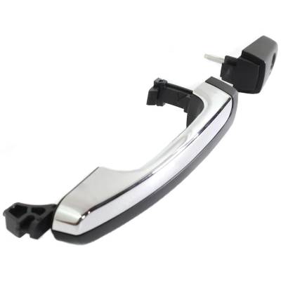 Rareelectrical - Left Front Exterior Door Handle Compatible With 2008-2009 Ford Taurus Primed Paintable With Key Hole - Image 3