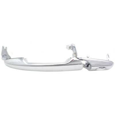 Rareelectrical - Left Front Exterior Door Handle Compatible With 2007-2019 Lincoln Mkx Ford Edge Ford Flex Chrome - Image 4