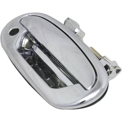 Rareelectrical - Front Passenger Side Exterior Door Handle Compatible With 1997-2004 Ford F-150 Ford Expedition - Image 2