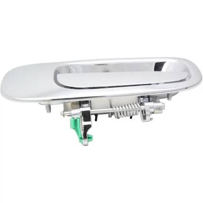 Rareelectrical - New Rear Driver Side Exterior Door Handle Compatible With 2006-2010 Dodge Charger Chrome Without Key - Image 5