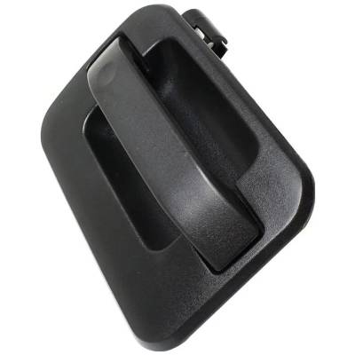 Rareelectrical - Rear Passenger Side Exterior Door Handle Compatible With 2004-2008 Ford F-150 Textured Black Without - Image 2