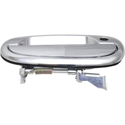 Rareelectrical - Right Front Exterior Door Handle Compatible With 1997-2004 Ford Expedition Ford F-150 Chrome With - Image 4