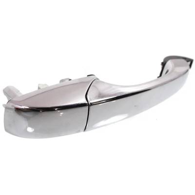 Rareelectrical - Rear Driver Side Exterior Door Handle Compatible With 2008-2019 Dodge Grand Caravan Chrome Without - Image 3