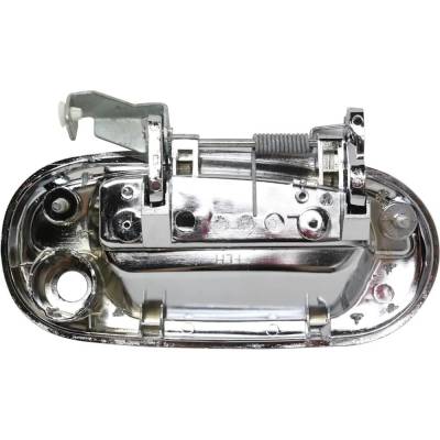 Rareelectrical - Front Driver Side Exterior Door Handle Fits 1997-2004 Ford F-150 Ford Expedition Chrome With Key - Image 5