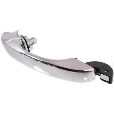 Rareelectrical - Left Rear Exterior Door Handle Compatible With 2008-2019 Dodge Grand Caravan Chrome Without Key Hole - Image 2