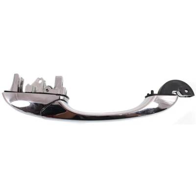 Rareelectrical - Left Rear Exterior Door Handle Compatible With 2008-2019 Dodge Grand Caravan Chrome Without Key Hole - Image 4
