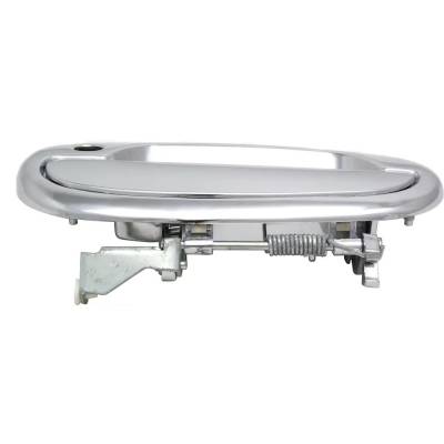 Rareelectrical - Left Front Exterior Door Handle Fits 1997-2004 Ford Expedition Ford F-150 Chrome With Key Hole - Image 4