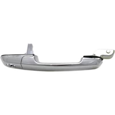Rareelectrical - Front Driver Side Exterior Door Handle Compatible With 2006-2011 Hyundai Accent Chrome With Key Hole - Image 5