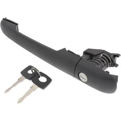 Front Or Rear Driver Side Exterior Door Handle Compatible With 2003-2006 Dodge Sprinter Textured