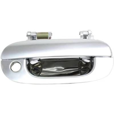 Front Right (Passenger Side) Exterior Door Handle Compatible With 1994-2002 Dodge Ram Chrome With