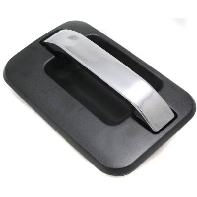 Rareelectrical - Front Passenger Side Exterior Door Handle Compatible With 2004-2022 Ford F-150 Chrome Lever Textured - Image 2