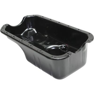 Rareelectrical - New Baffled Oil Pan Compatible With Honda Civic Lx 4 Cyl 1.7L Civic Gx 4 Cyl 1.7L Civic Value - Image 2