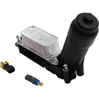 Rareelectrical - New Oil Filter Housing Compatible With Ram 1500 Sxt 6 Cyl 3.6L 1500 Hfe 6 Cyl 3.6L Outdoorsman - Image 3
