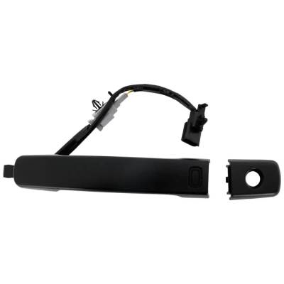 Front Driver Side Exterior Door Handle Compatible With 2007-2013 Nissan Altima Primed Paintable With