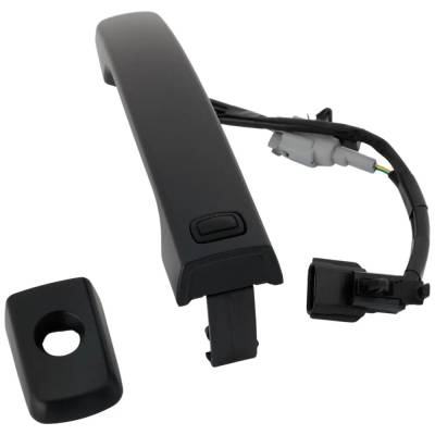 Rareelectrical - Front Driver Side Exterior Door Handle Compatible With 2007-2013 Nissan Altima Primed Paintable With - Image 2