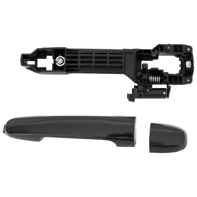 Front Or Rear Left (Driver Side) Exterior Door Handle Compatible With 2001-2013 Toyota Corolla