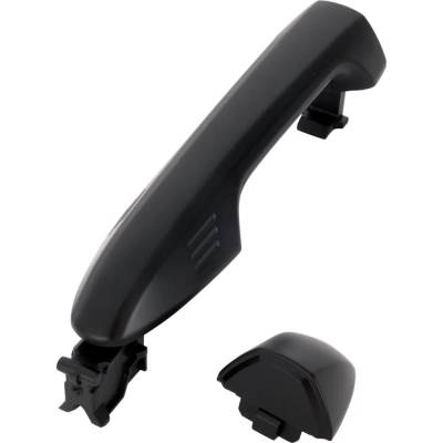 Rareelectrical - Front Driver Side Exterior Door Handle Compatible With 2016-2022 Toyota Tacoma Black Without Key - Image 3