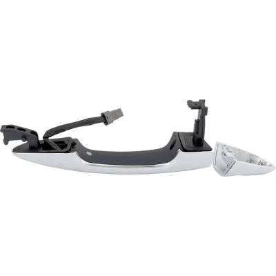 Rareelectrical - Front Driver Side Exterior Door Handle Compatible With 2015-2019 Hyundai Sonata Chrome Without Key - Image 5