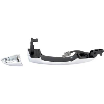 Rareelectrical - Front Driver Side Exterior Door Handle Compatible With 2015-2019 Hyundai Sonata Chrome Without Key - Image 6