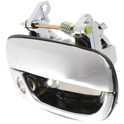 Rareelectrical - Front Right (Passenger Side) Exterior Door Handle Compatible With 2000-2006 Hyundai Accent Chrome - Image 2
