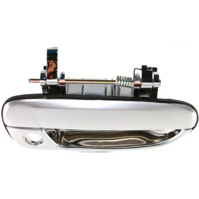 Rareelectrical - Front Right (Passenger Side) Exterior Door Handle Compatible With 2000-2006 Hyundai Accent Chrome - Image 5