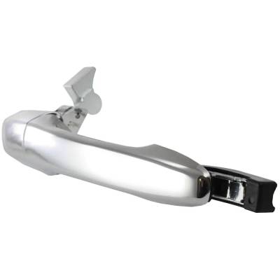 Rareelectrical - Front Passenger Side Exterior Door Handle Compatible With 2005-2014 Ford Mustang Chrome Without Key - Image 3