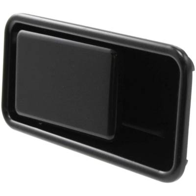 Rareelectrical - Front Driver Side Exterior Door Handle Compatible With 1987-2006 Jeep Wrangler Smooth Black Without - Image 2