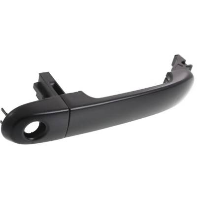 Rareelectrical - Front Driver Side Exterior Door Handle Compatible With 2007-2012 Nissan Versa Black With Key Hole - Image 3