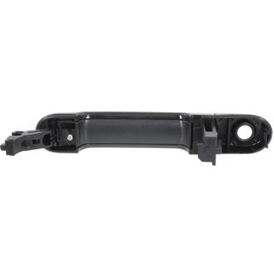 Rareelectrical - Front Driver Side Exterior Door Handle Compatible With 2007-2012 Nissan Versa Black With Key Hole - Image 5