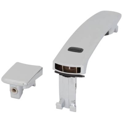 Rareelectrical - Front Passenger Side Exterior Door Handle Compatible With 2010-2015 Nissan Rogue Chrome Without Key - Image 2