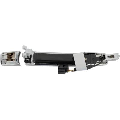 Rareelectrical - Front Passenger Side Exterior Door Handle Compatible With 2010-2015 Nissan Rogue Chrome Without Key - Image 4