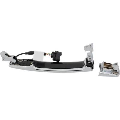 Rareelectrical - Front Passenger Side Exterior Door Handle Compatible With 2010-2015 Nissan Rogue Chrome Without Key - Image 6