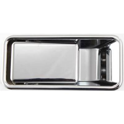 Front Left (Driver Side) Exterior Door Handle Compatible With 1999-2006 Jeep Wrangler Chrome With