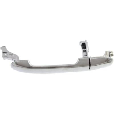 Rareelectrical - New Left Rear Exterior Door Handle Compatible With 2007-2012 Nissan Versa Chrome Without Key Hole - Image 4