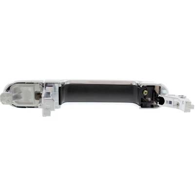 Rareelectrical - Rear Left (Driver Side) Exterior Door Handle Fits 2007-2012 Nissan Versa Chrome Without Key Hole - Image 5