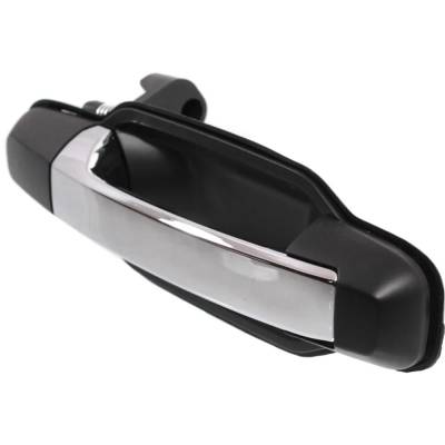 Rareelectrical - Rear Right (Passenger Side) Exterior Door Handle Compatible With 2003-2009 Kia Sorento Chrome Lever - Image 2
