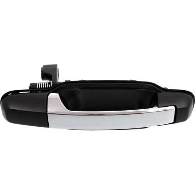 Rareelectrical - Rear Right (Passenger Side) Exterior Door Handle Compatible With 2003-2009 Kia Sorento Chrome Lever - Image 4