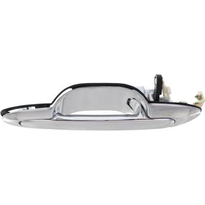 Rareelectrical - Rear Passenger Side Exterior Door Handle Compatible With 2000-2006 Mazda Mpv Chrome Without Key Hole - Image 4
