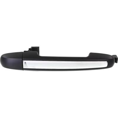 Front Right (Passenger Side) Exterior Door Handle Compatible With 2006-2010 Hyundai Sonata Black