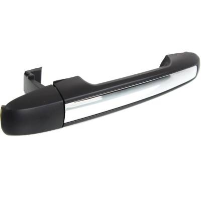Rareelectrical - Front Right (Passenger Side) Exterior Door Handle Compatible With 2006-2010 Hyundai Sonata Black - Image 3