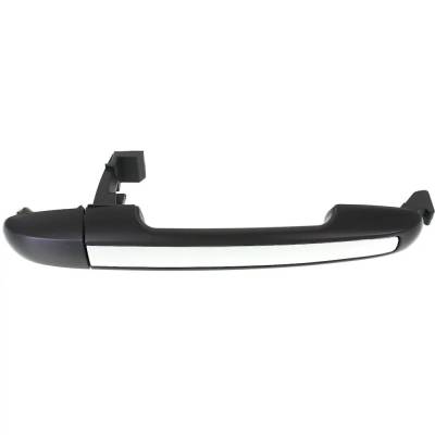 Rareelectrical - Front Right (Passenger Side) Exterior Door Handle Compatible With 2006-2010 Hyundai Sonata Black - Image 4