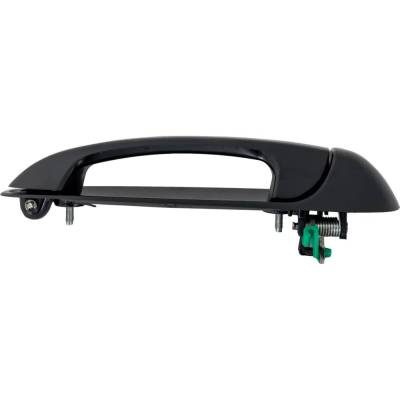 Rareelectrical - Rear Passenger Side Exterior Door Handle Compatible With 2003-2007 Jeep Liberty Textured Black - Image 5