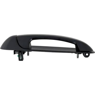 Rareelectrical - Rear Passenger Side Exterior Door Handle Compatible With 2003-2007 Jeep Liberty Textured Black - Image 6