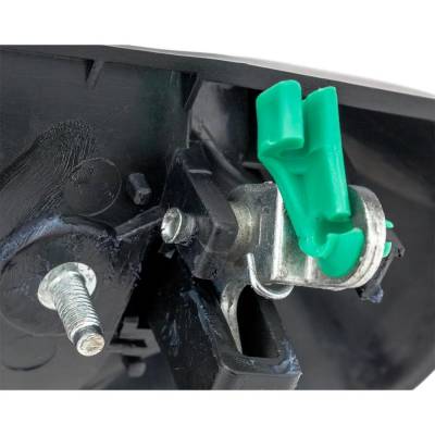 Rareelectrical - Rear Passenger Side Exterior Door Handle Compatible With 2003-2007 Jeep Liberty Textured Black - Image 8