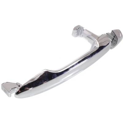 Rareelectrical - Rear Driver Side Exterior Door Handle Compatible With 2007-2012 Kia Rondo Chrome Without Key Hole - Image 3