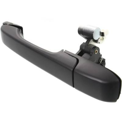 Rareelectrical - Rear Driver Side Exterior Door Handle Compatible With 2002-2006 Honda Cr-V Textured Black Without - Image 2