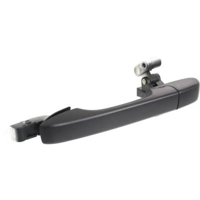 Rareelectrical - Rear Driver Side Exterior Door Handle Compatible With 2002-2006 Honda Cr-V Textured Black Without - Image 3