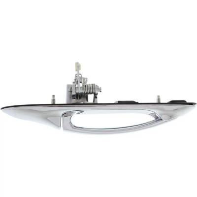 Rareelectrical - Front Passenger Side Exterior Door Handle Compatible With 1998-2002 Lincoln Town Car Chrome Without - Image 4