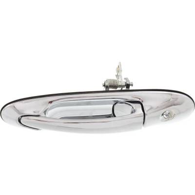 Rareelectrical - New Front Driver Side Exterior Door Handle Compatible With 1998-2002 Lincoln Town Car Chrome With - Image 4