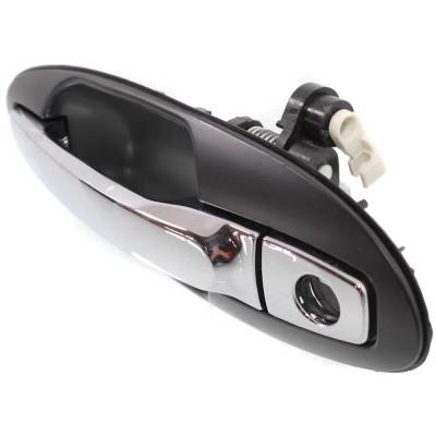 Rareelectrical - Front Driver Side Exterior Door Handle Compatible With 2001-2006 Kia Optima Hyundai Sonata Kia - Image 2